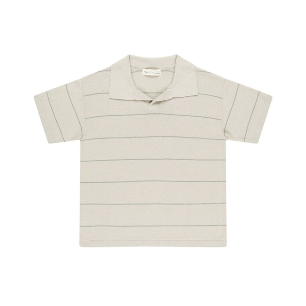 Rylee + Cru Collective Girls  Chandler Knit Polo Shirt